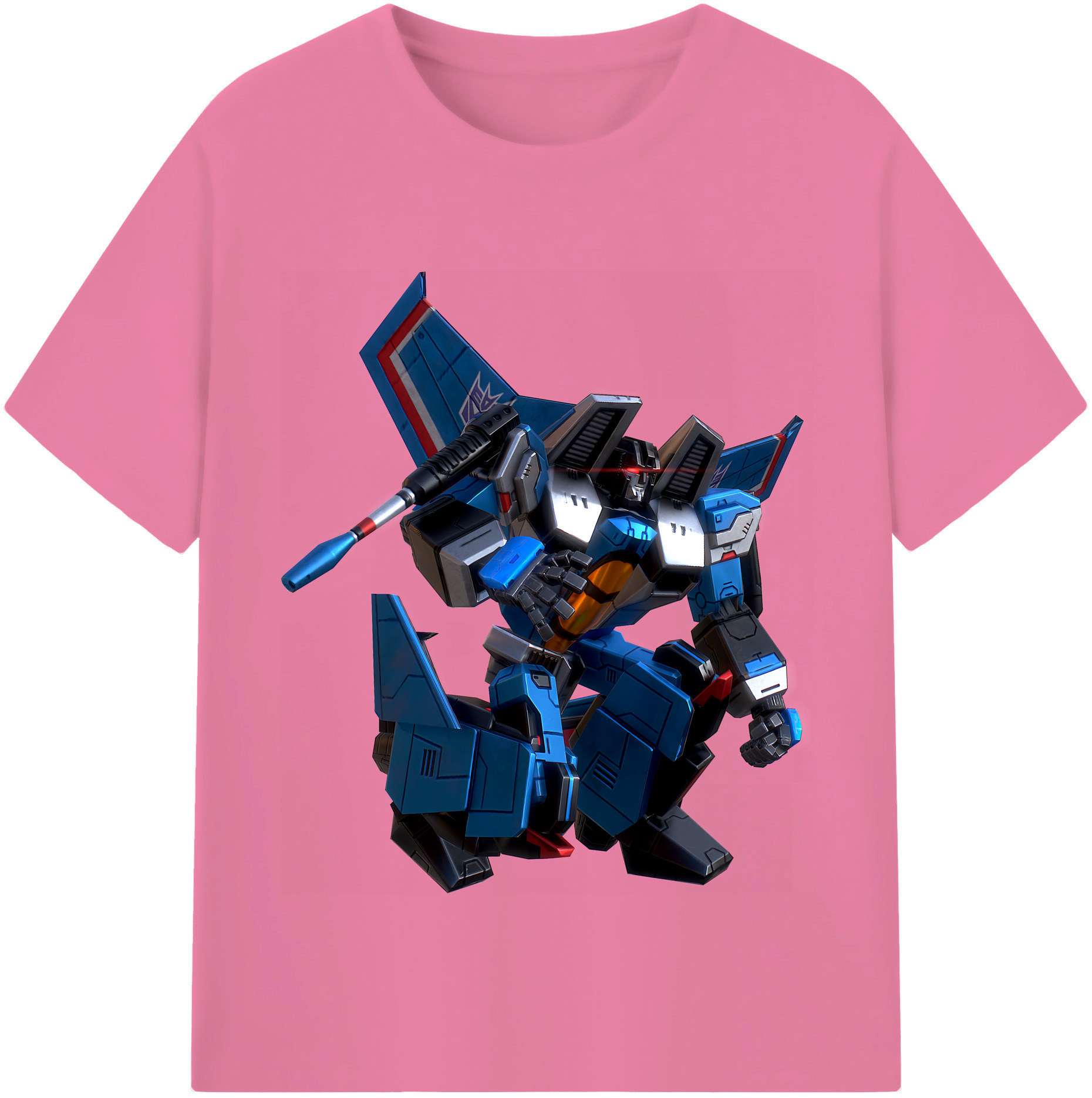 （画像用） Transformers トランスフォーマー 綿100％半袖Tシャツ（フロントプリント）